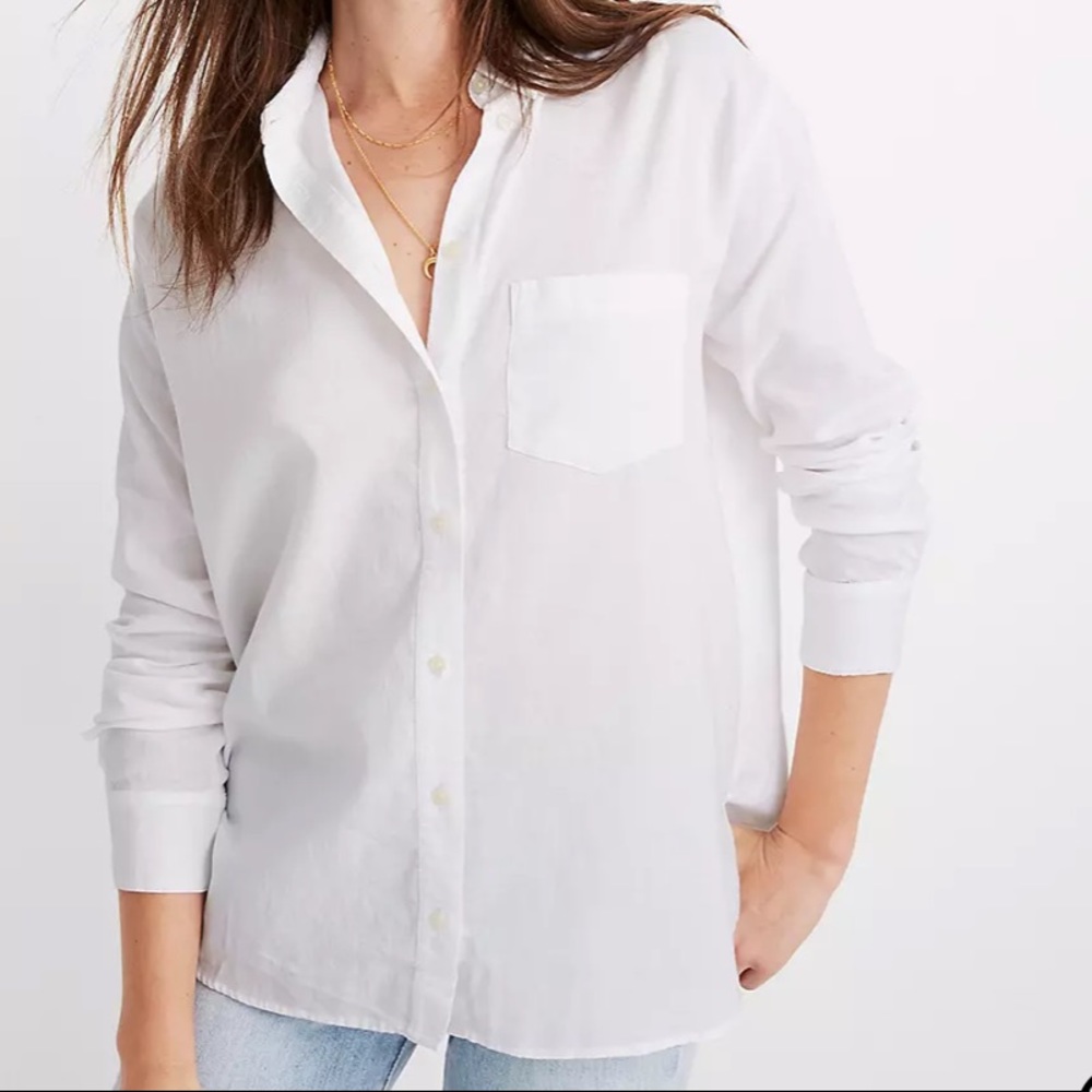 Madewell Oversized Ex-Boyfriend Shirt